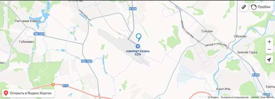 Карта расположения